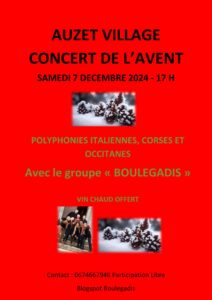 Concert de l'Avent @ Eglise